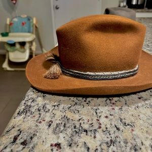 Brown Stetson Cowboy Hat